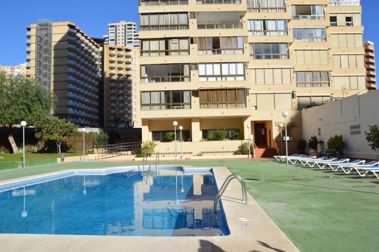 Apto With Pool Gemelos IV Benidorm Luaran gambar