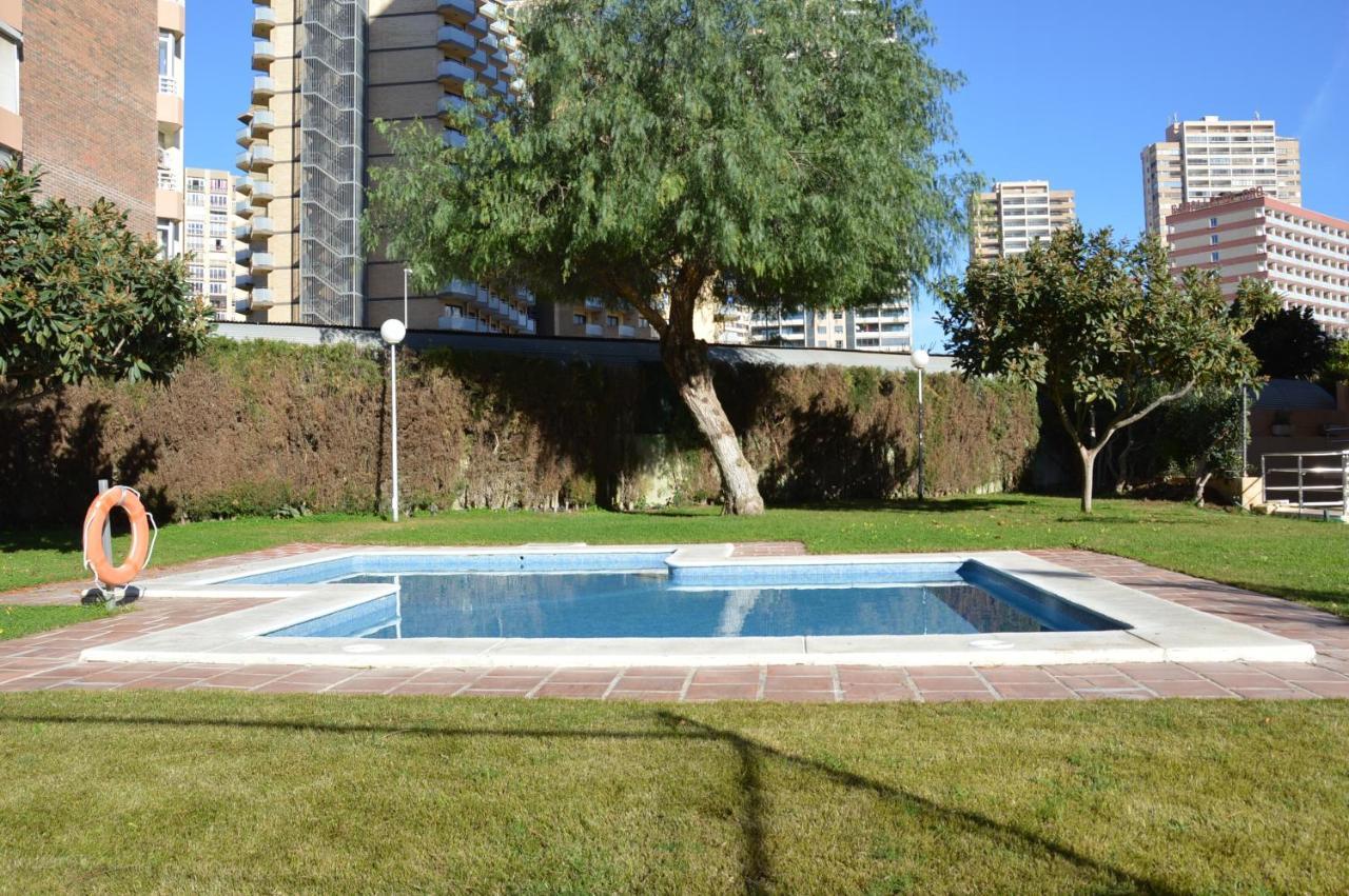 Apto With Pool Gemelos IV Benidorm Luaran gambar