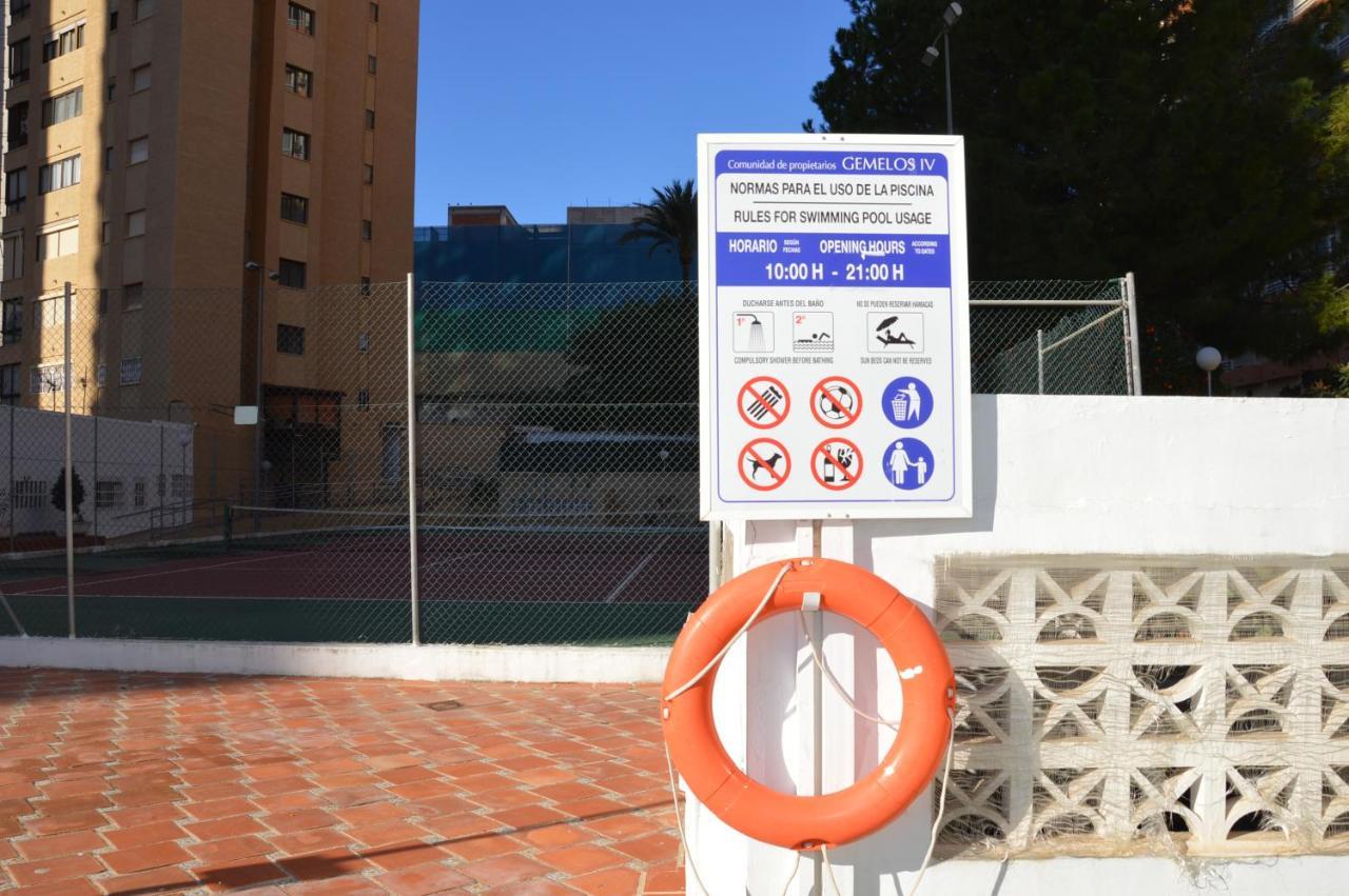 Apto With Pool Gemelos IV Benidorm Luaran gambar