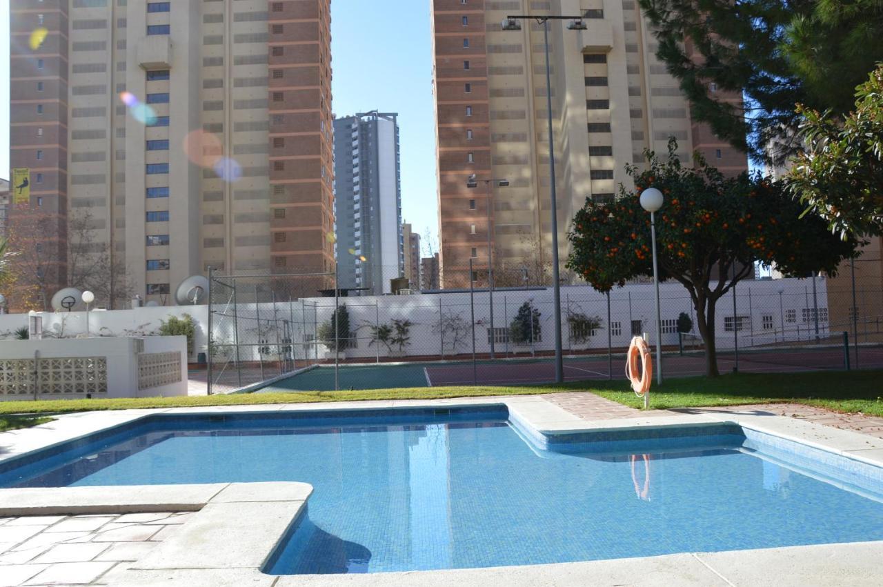 Apto With Pool Gemelos IV Benidorm Luaran gambar